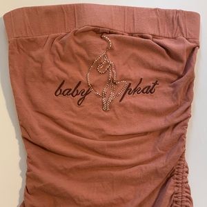 Baby phat strapless camisole
